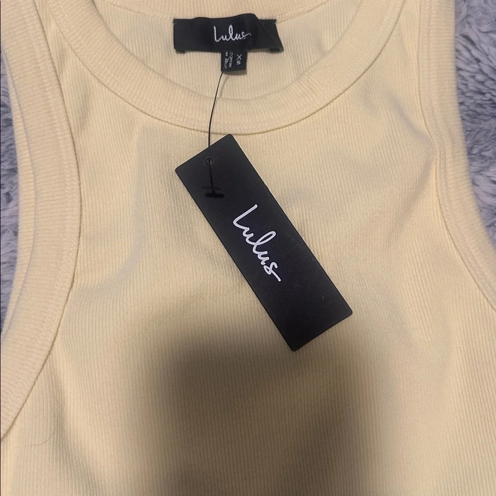 Lulus Majorly Trendy Light Yellow Ribbed Bodycon Midi Dress - Size XS
NWT - Picture 2 of 3